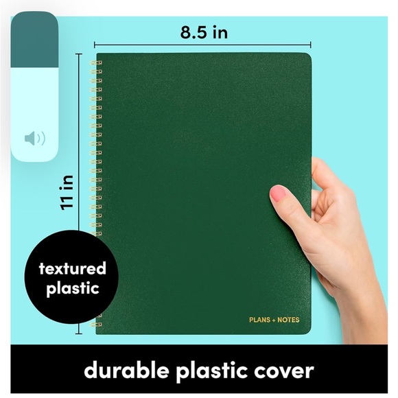 undated planner notebook - Picture 3 of 6